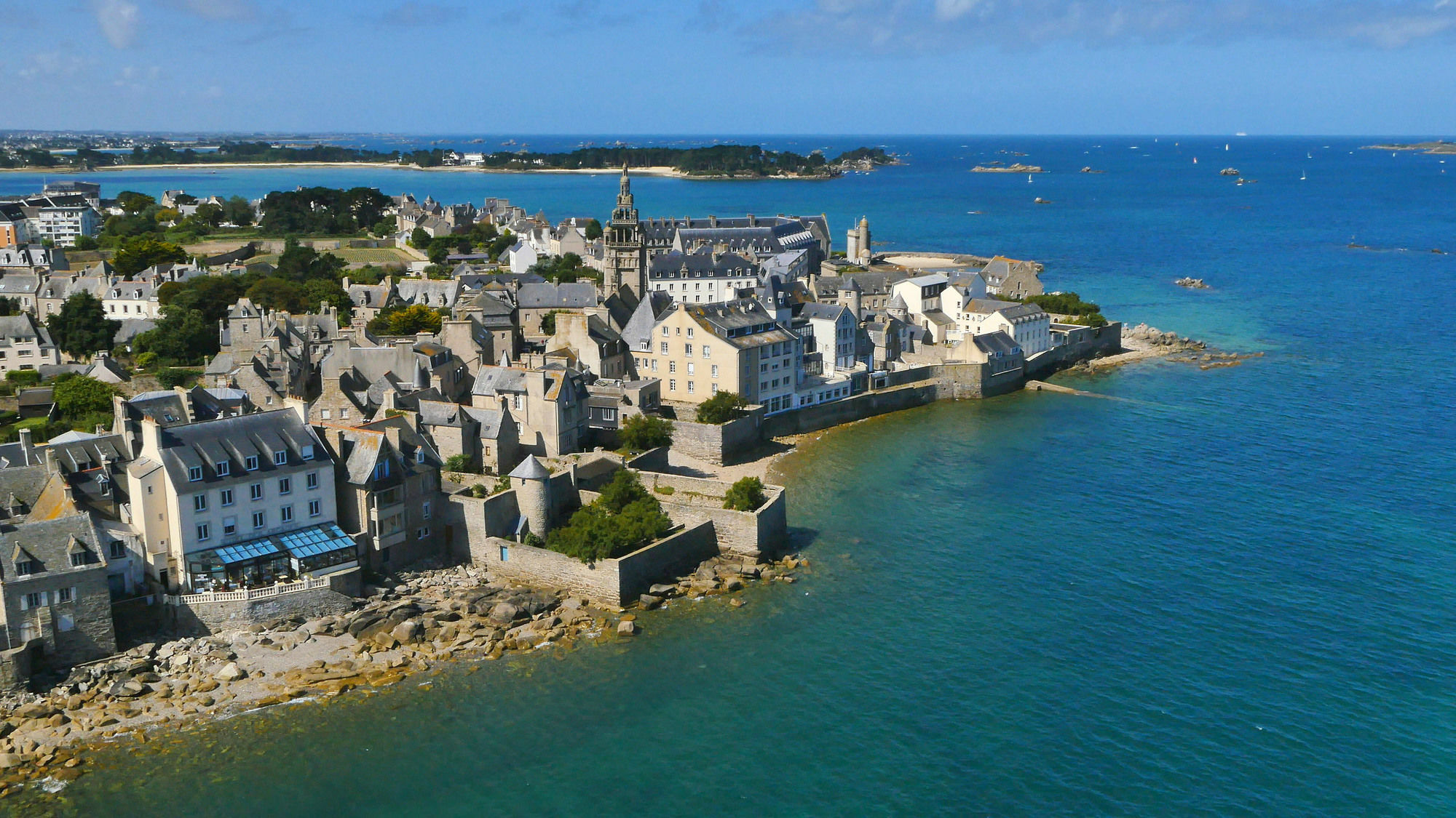 Relais & Chateaux Le Brittany & Spa Roscoff Exteriör bild